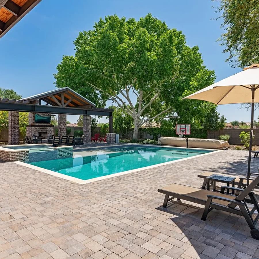 Pool deck and coping refurbishment in Jacksonville